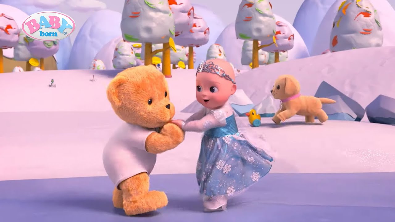 Emma se učí bruslit ⛸❄ | Díl 9 | Animovaný seriál BABY born