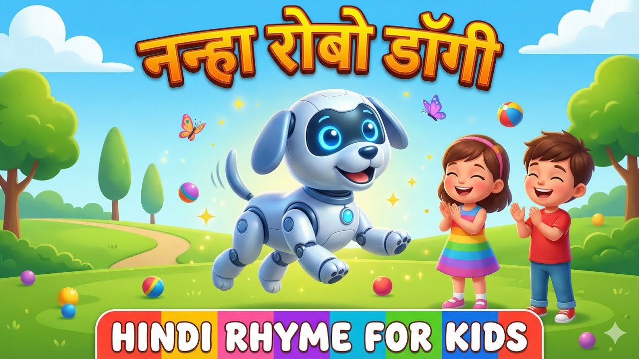 नन्ही मछली तैरी 🐟🌊 | Fun Hindi Rhyme for Kids | Save Water Poem | Hindi Nursery Rhymes