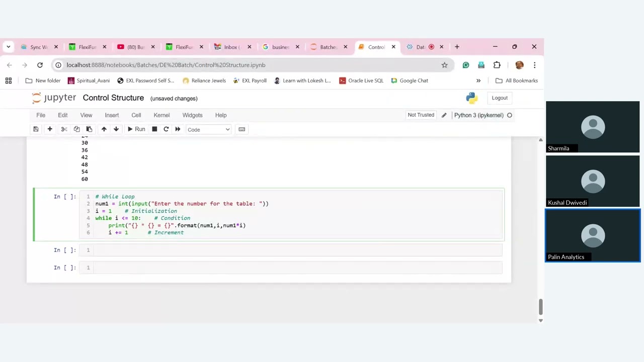Data Engineering Course Batch Python Training : Session 4