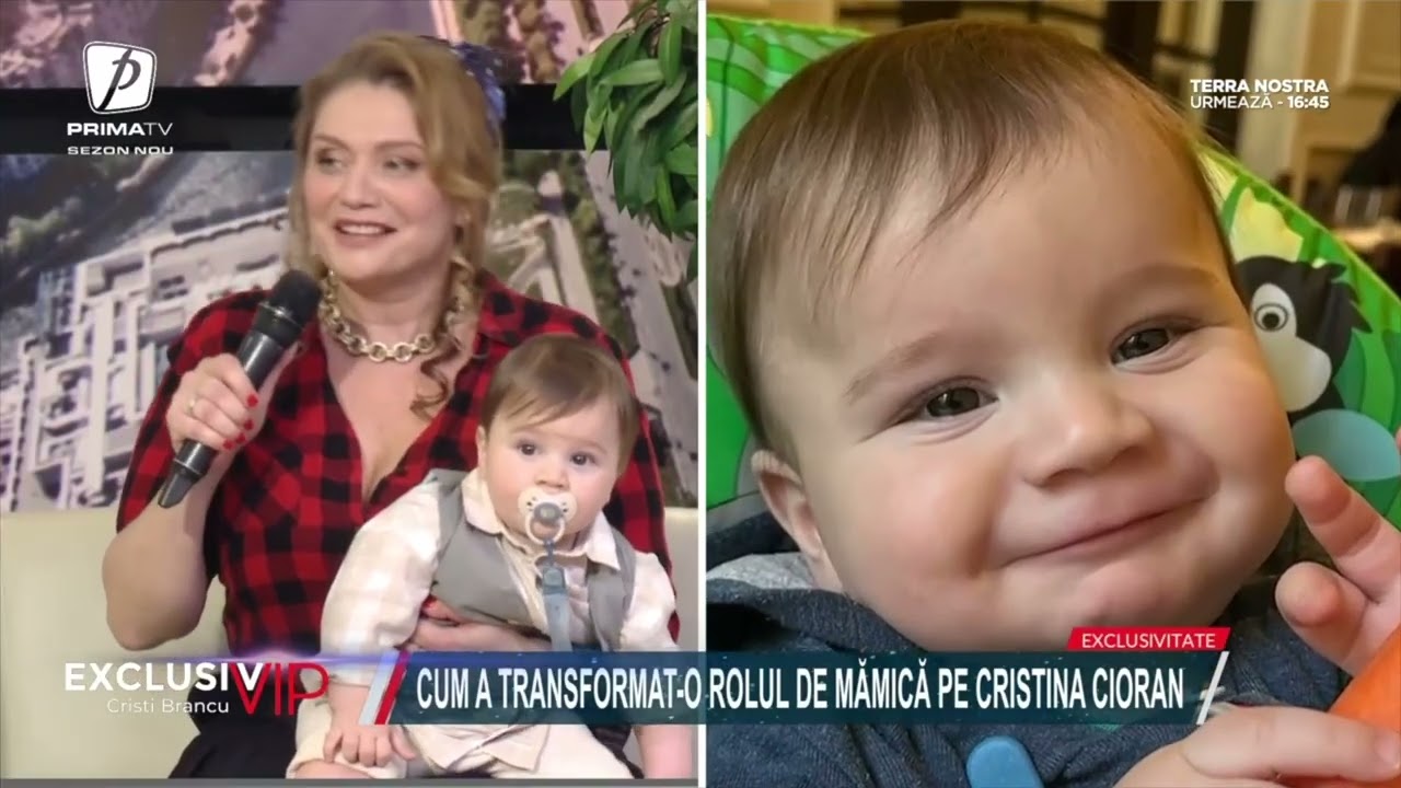 Max, fiul Cristinei Cioran, împlinește 1 an de Valentine's Day