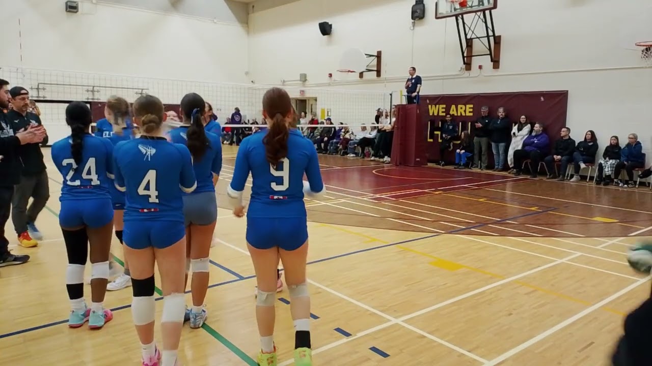Barrie Elites Icicles vs Southern Shores Breakers 1 set