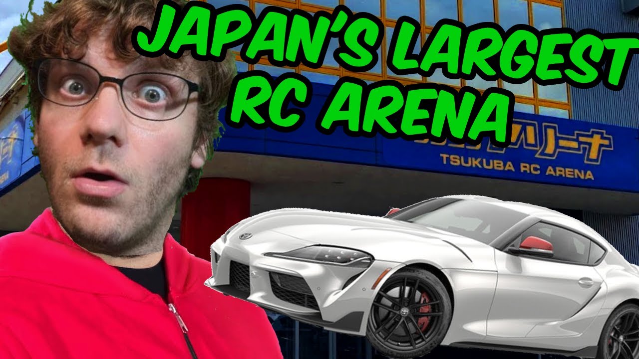 DRIFTING AT JAPAN'S LARGEST RC ARENA - TSUKUBA RC ARENA