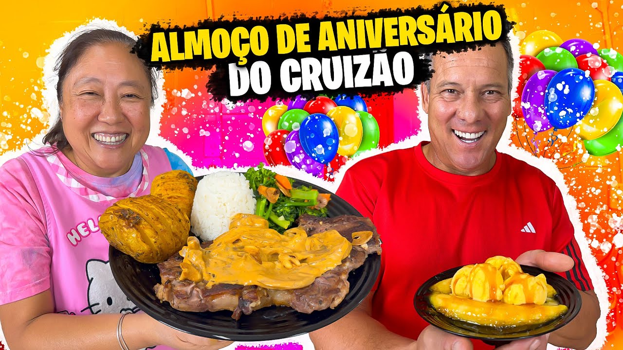 ALMOÇO ESPECIAL DE ANIVERSÁRIO DO CRUIZÃO | TIA DO JOINHA