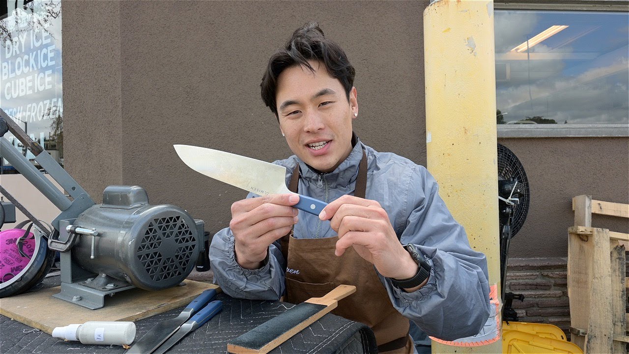 Типичный день заточки ножей в Глендейле!