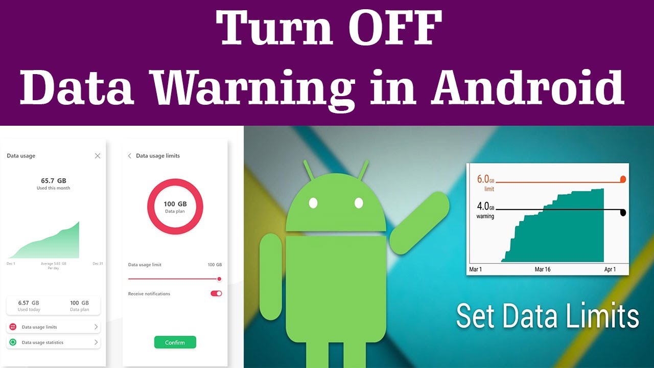 How to Turn Off Data Warning on Android?