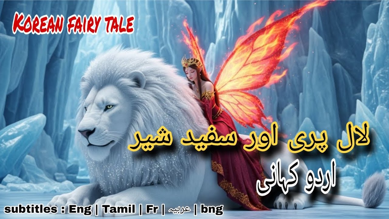 Laal Pari Or Safed Sher | urdu stories | Hindi fairy tales |#fairytalesstory#urdufairytales
