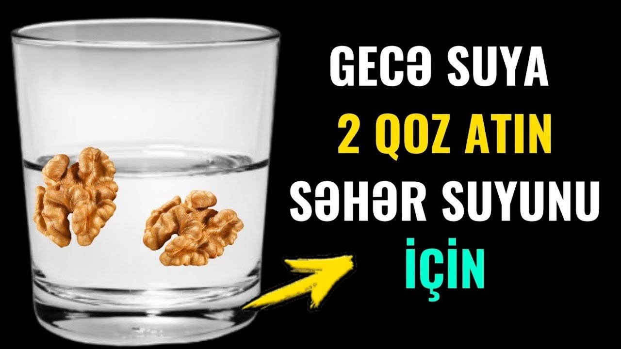 Qozun bu faydalarını biləndən sonra  hər gün 2 DƏNƏ QOZ yeyəcəksiz