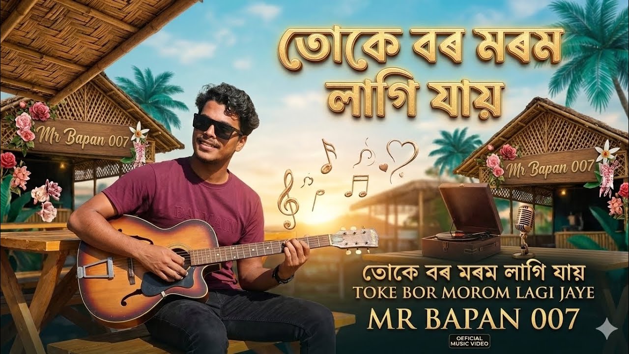 Toke Bor Morom Lagi Jaye | Official Music Video | Mr BAPAN 007 | New Romantic Song 2026