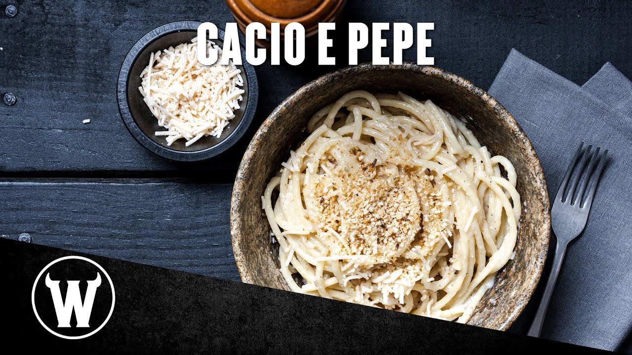 Cacio e Pepe (Cheese & Pepper Pasta) ft Chad Sarno