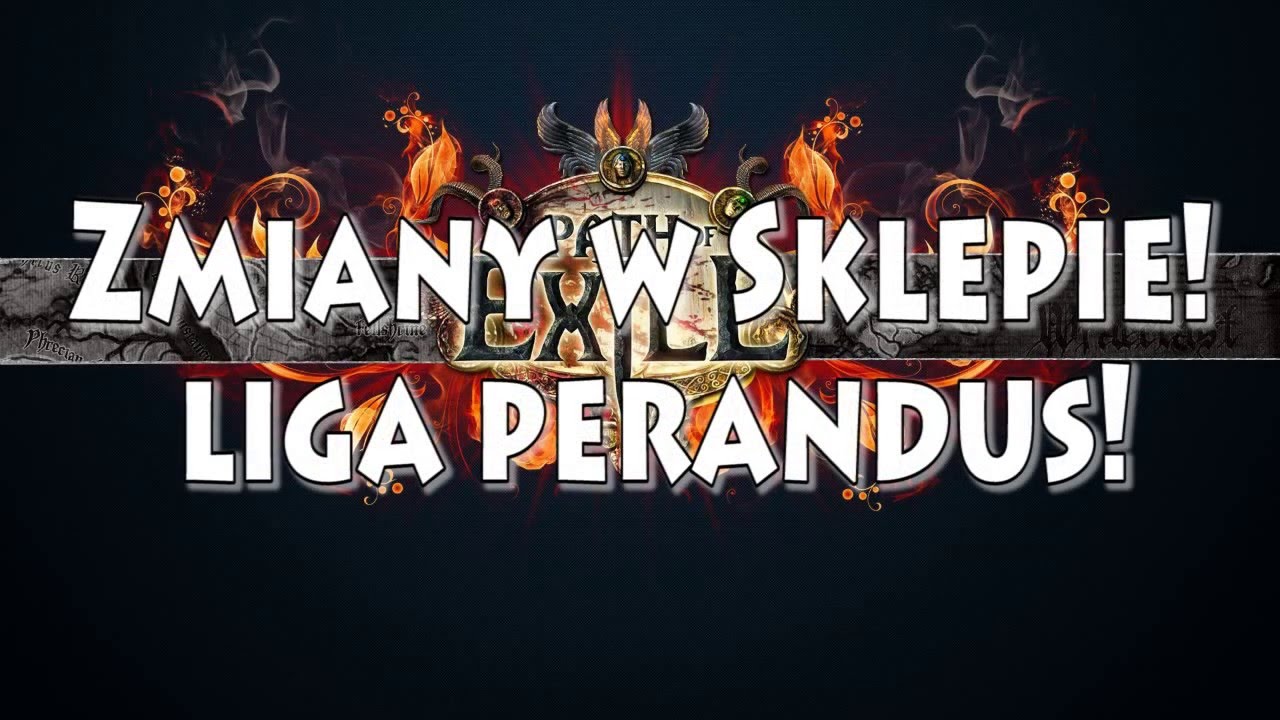 Jak stworzyć sklep w Path of Exile! Liga Perandus!