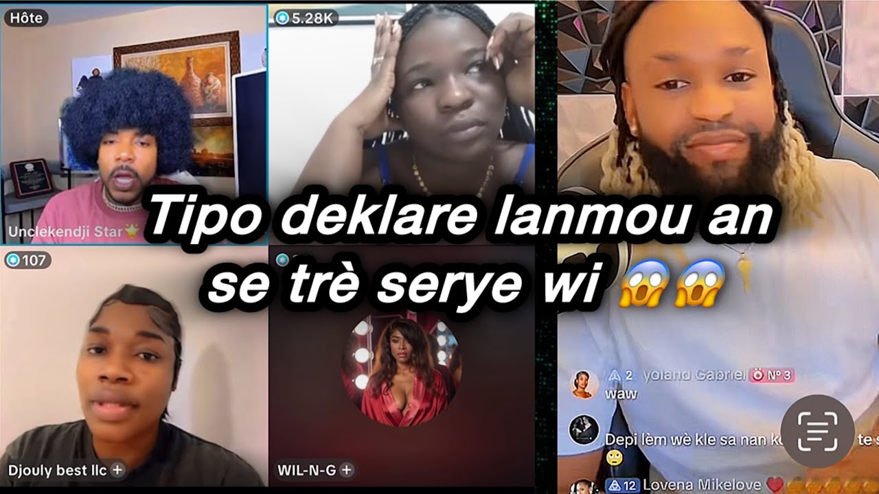 Men zen 😳 Ti po tap deklare lanmou l pou Nay - Bon lanmoun sensè wi - 😱 uncle kendji resi sezi