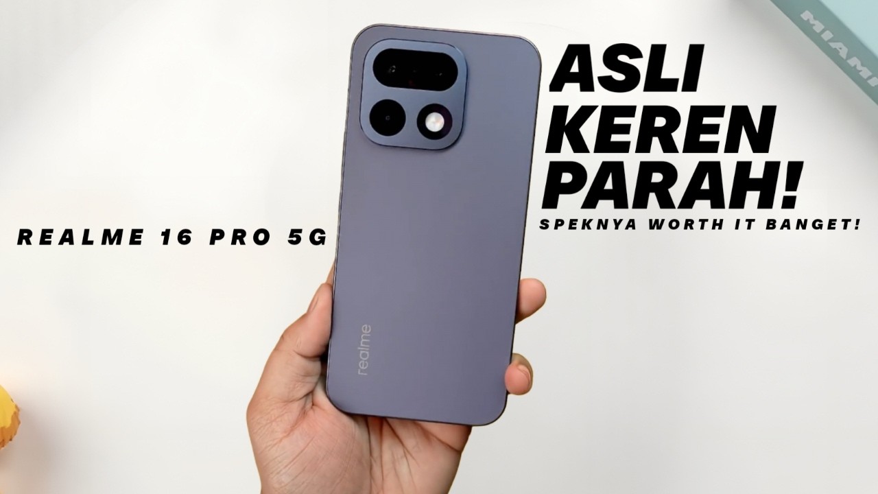 SIAPIN THR!! REALME 16 PRO 5G RESMI INDONESIA - Kameranya Ajib Parah!