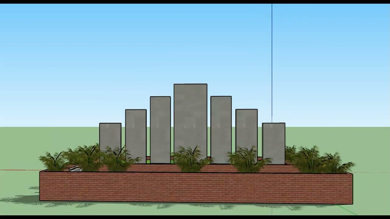 Modern  3D Memorial Design 2026 🏡 | Luxury Animation Walkthrough