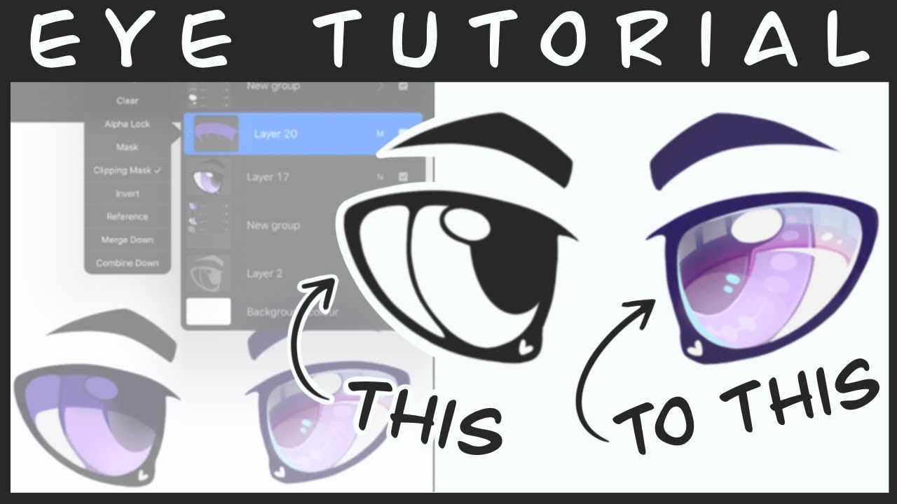 How To Draw A Basic Eye | Cartoon Eye Tutorial