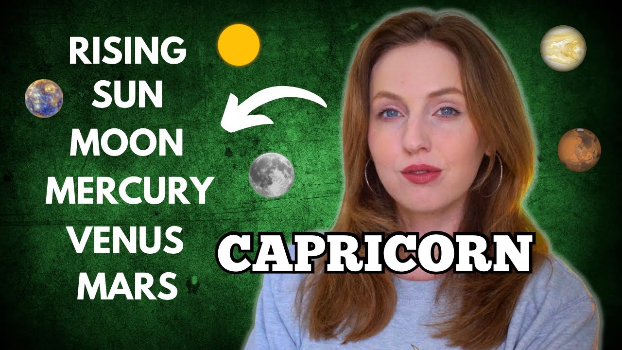 Your Capricorn Personality, Fully Revealed: Sun, Moon, Rising & More!