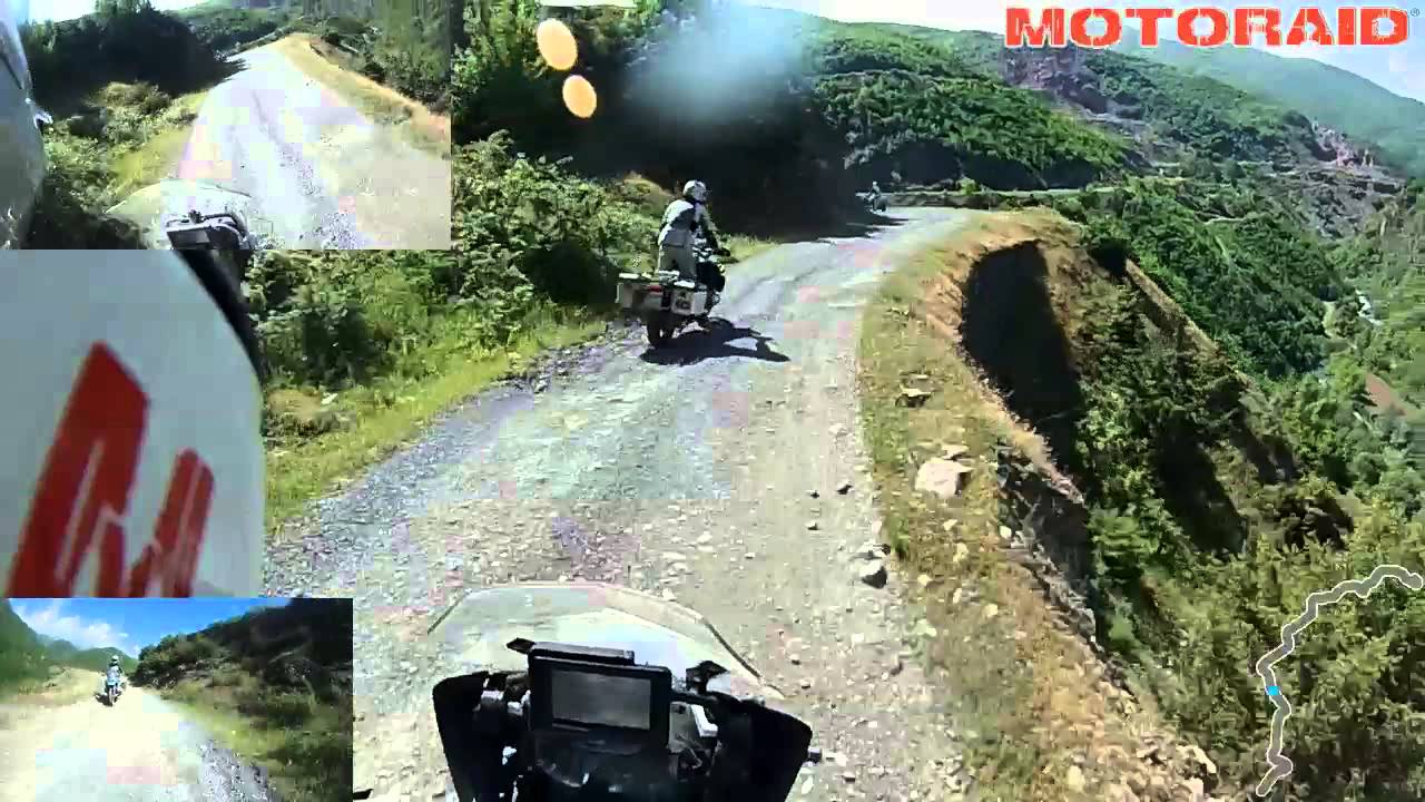 Albania  From Peshkopi to Selishte off road motorcycle touring 2013