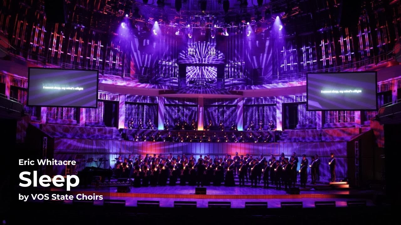Eric Whitacre's Sleep &ndash; A Tribute from the Voices of Singapore State Choirs