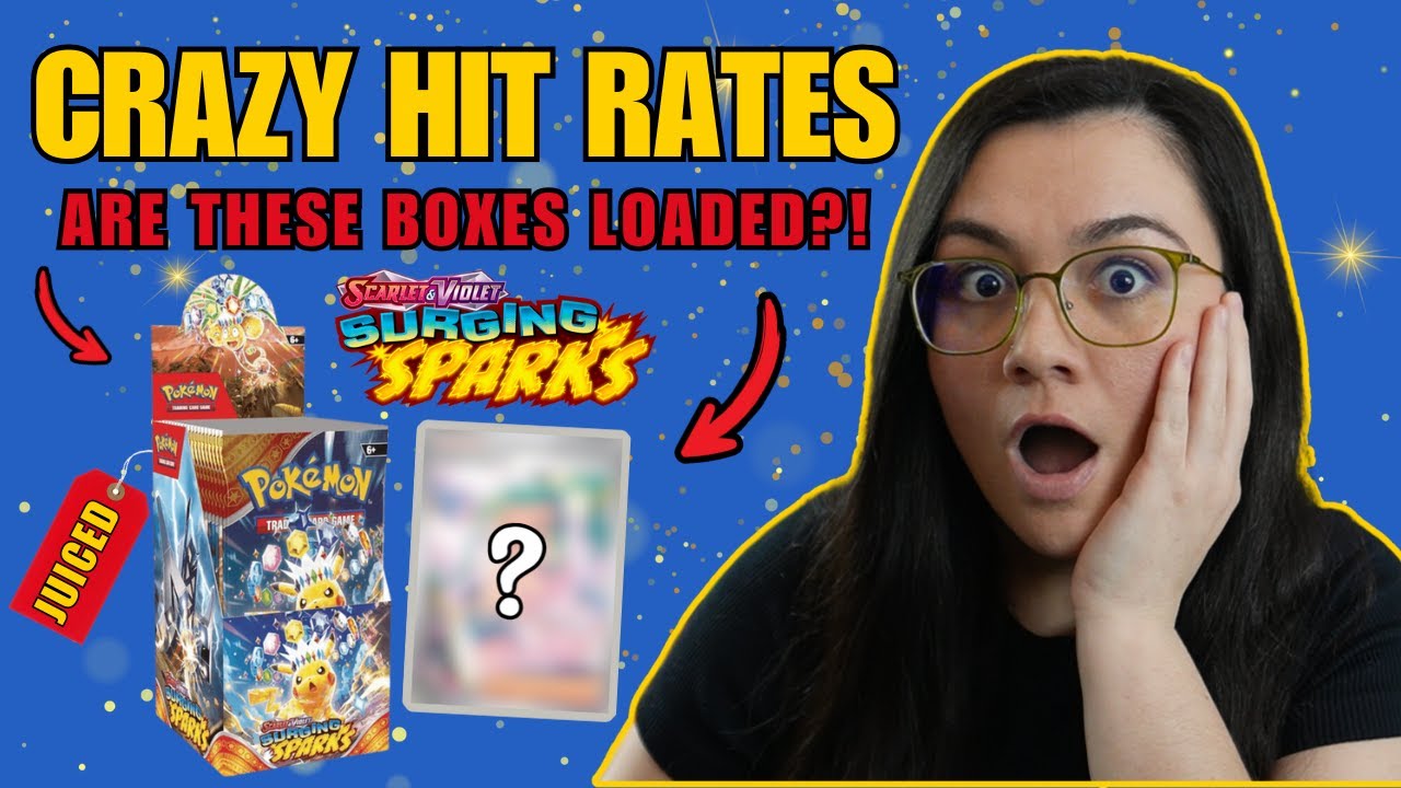 Surging Sparks HALF BOOSTER BOX?! (UK exclusive)