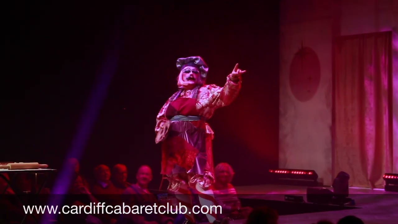 Matt Hazzard/ Priest. Big Burlesque Panto @Cardiff Cabaret Club #foofoolabelle #burlesque