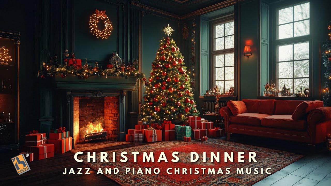 Christmas Dinner with Friends | Jazz and Piano Christmas Music for Festive Moments & Holiday Cheer