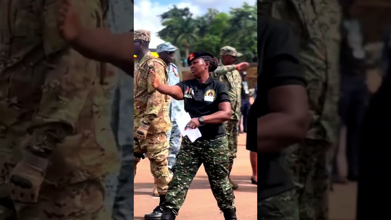 Gen muhoozi kainerugaba meeting with his high command officers