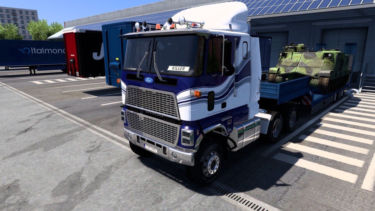 Euro Truck Simulator 2 Delivery of the Pbv-302 tank