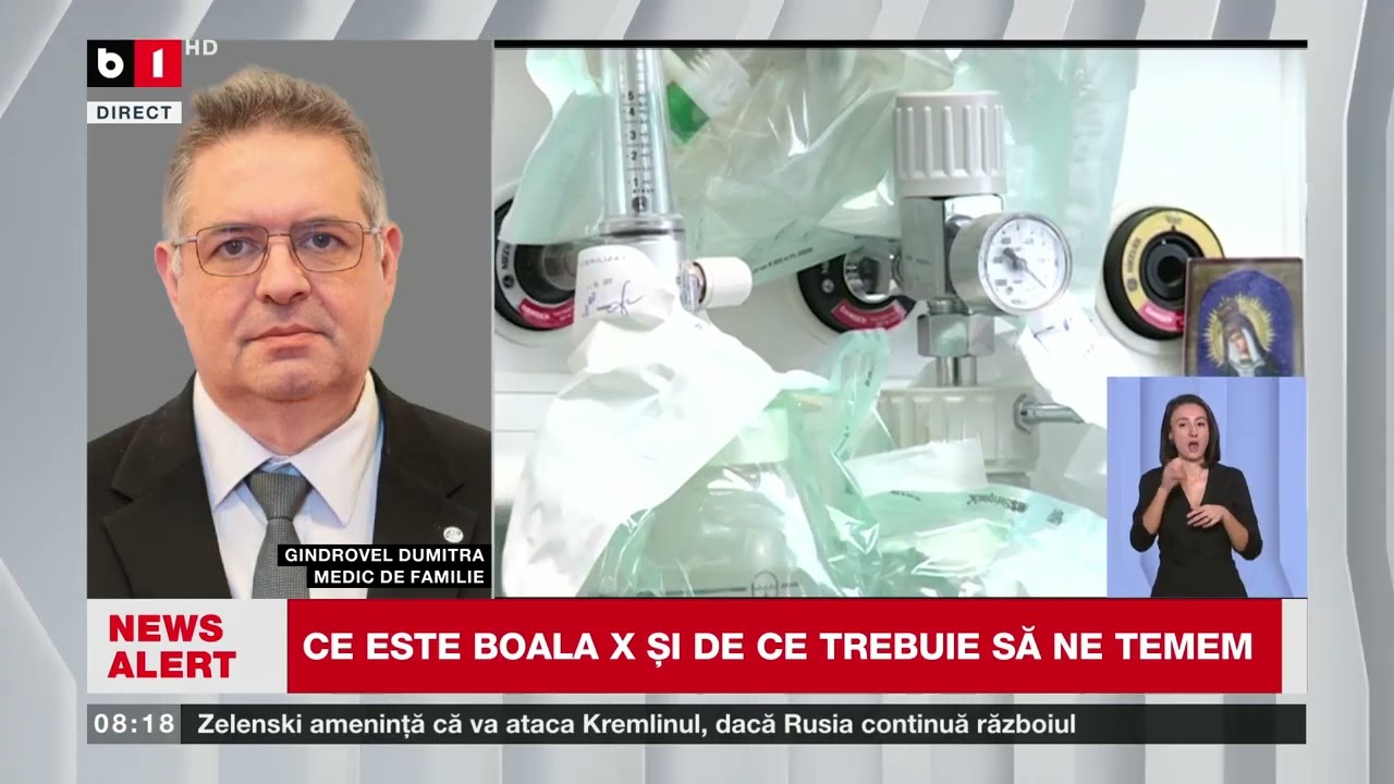 GINDROVEL DUMITRA, MEDIC DE FAMILIE, DESPRE AMENINȚAREA BOLII X. RISCĂM O NOUĂ PANDEMIE?_Știri B1TV