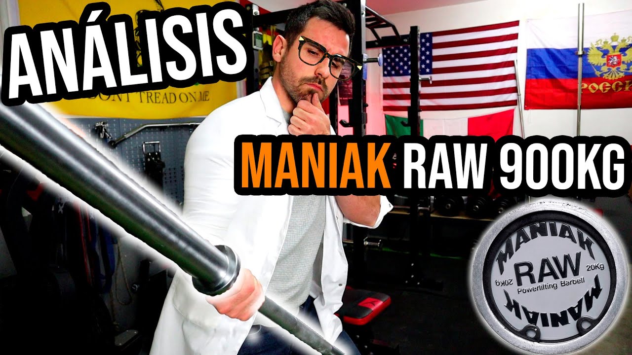Análisis Barra Olímpica: MANIAK RAW 900