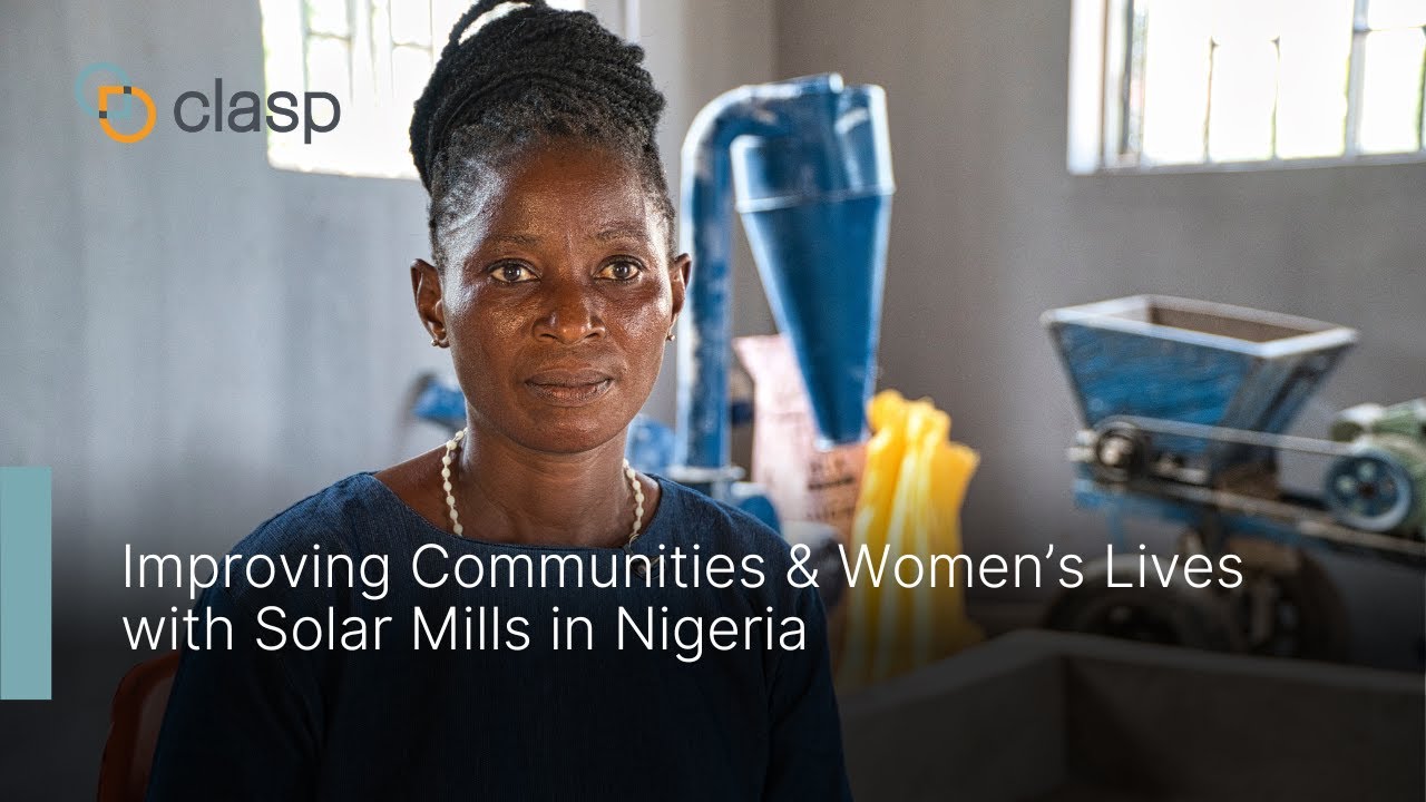 Improving Communities and Women's Lives with Solar Mills in Nigeria