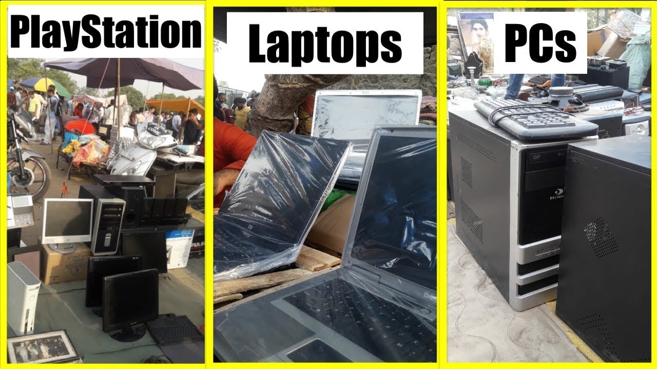 Delhi Chor Bazaar || Found Playstation and Xbox there || ft. indiansoldier1