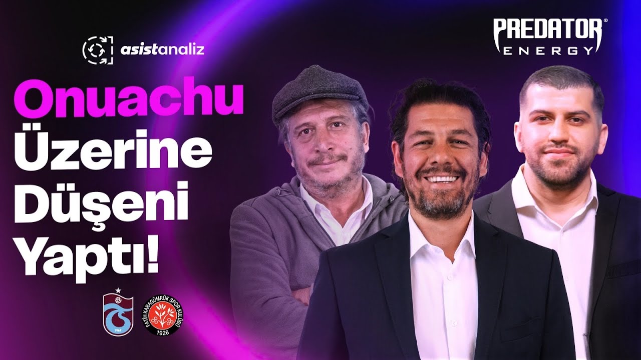 CANLI | Trabzonspor 3-1 Fatih Karagümrük | Erdal Hoş, Alp Özgen, Serhat Hergüner