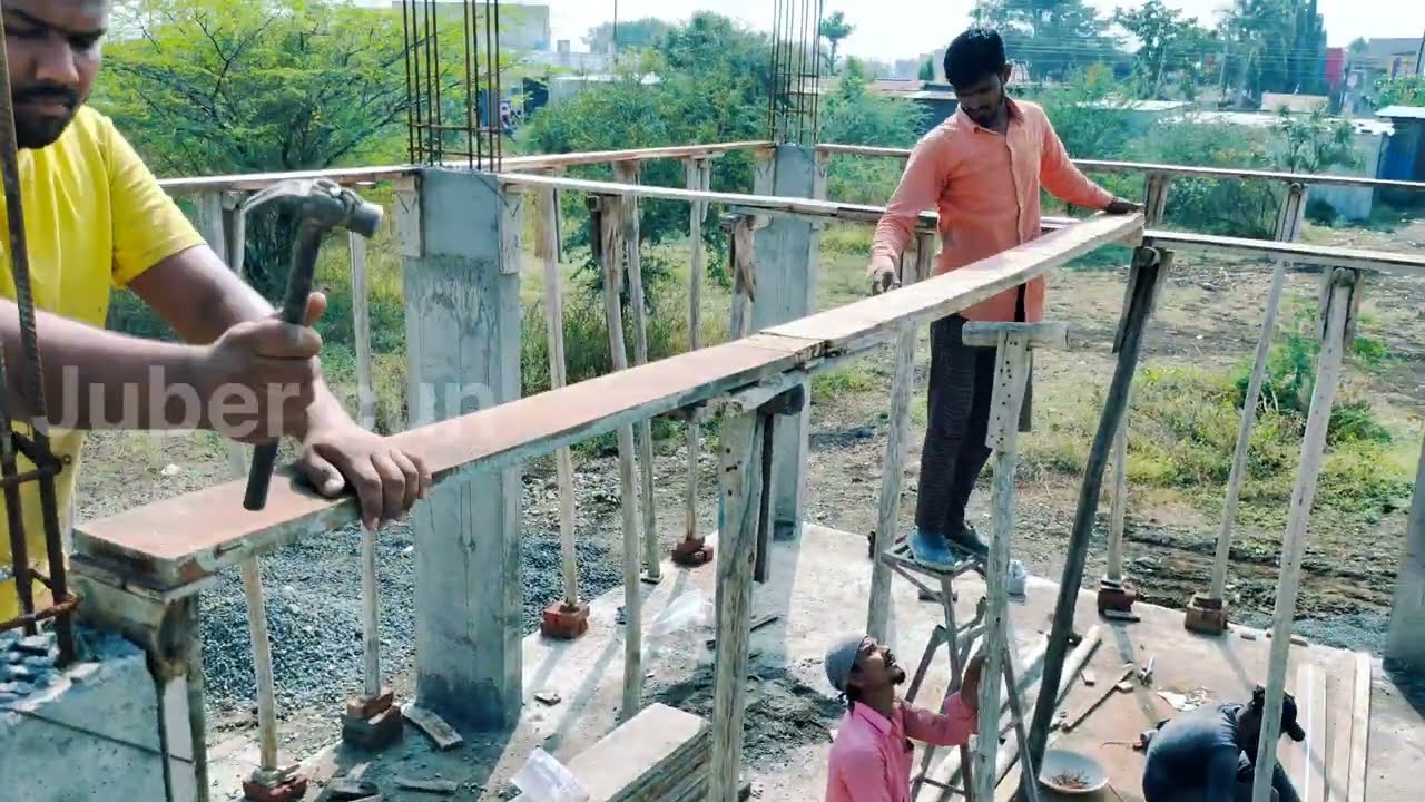 RCC slab Centering /Building centring work