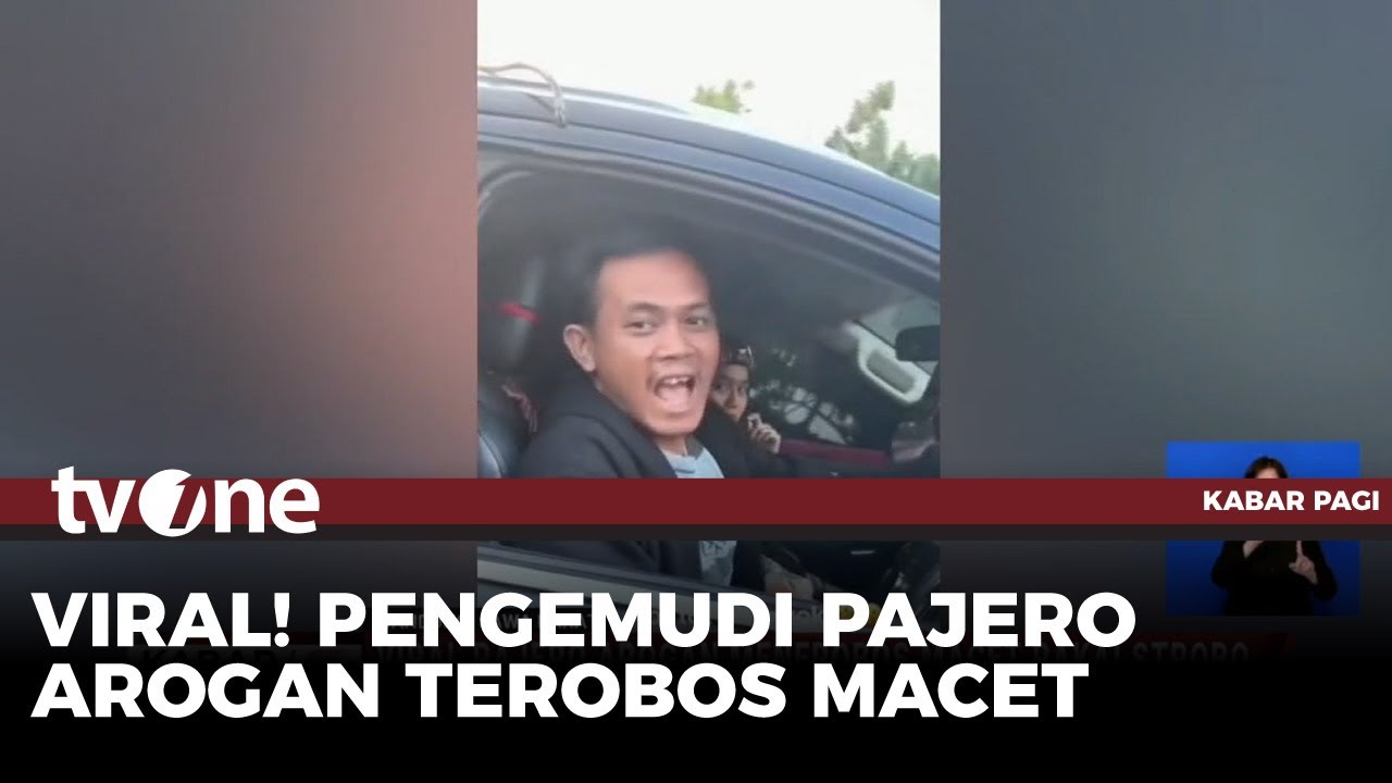 Pajero Arogan Terobos Macet Pakai Strobo | tvOne
