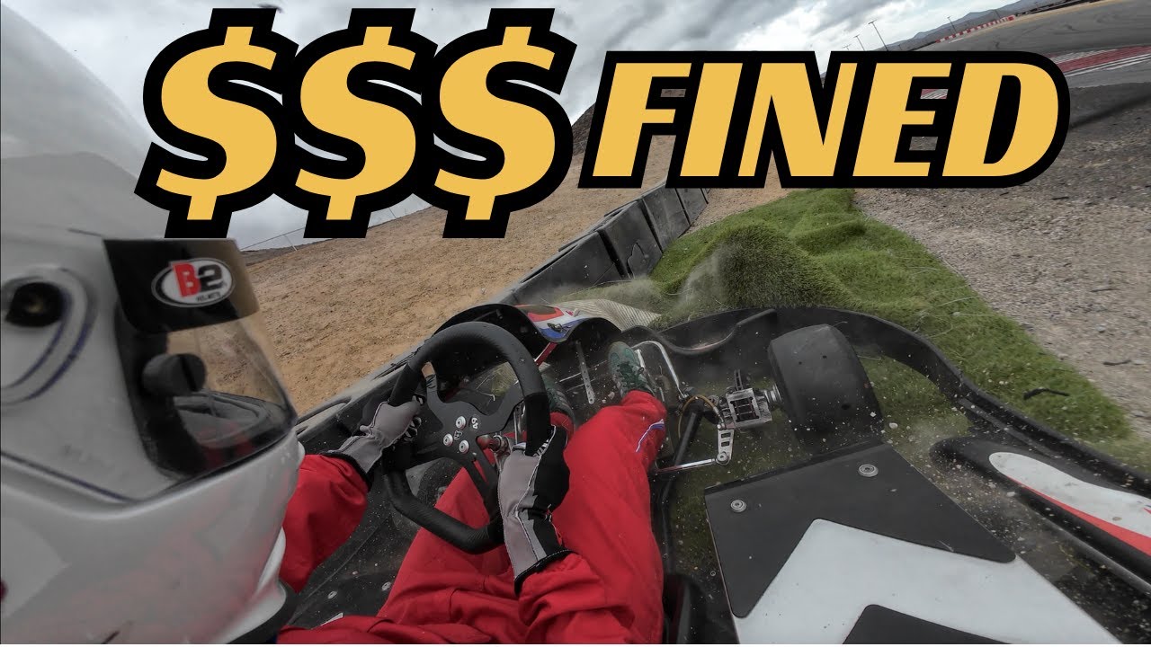 CRASHED at California's Best Outdoor Kart Track | K1 Circuit