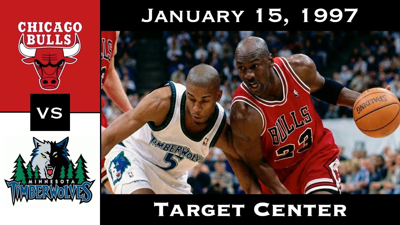 Full Game: The Minnesota Meltdown | Bulls vs Timberwolves (January 15, 1997)