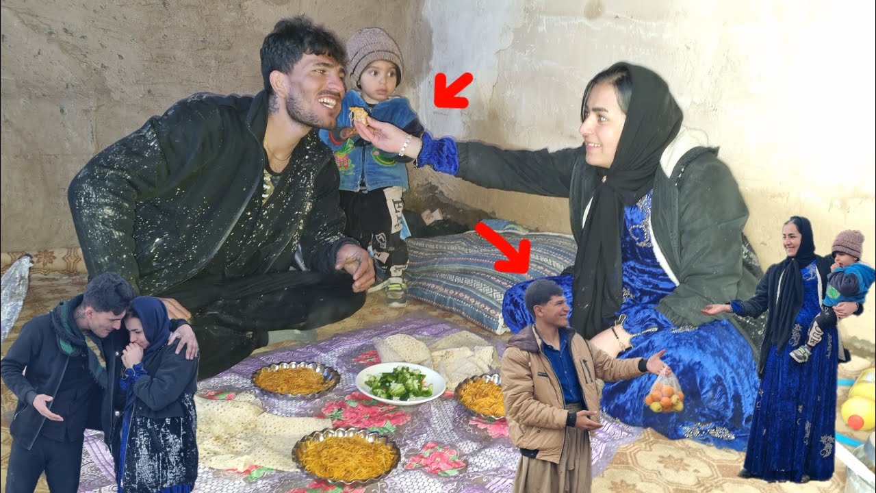 Yousef came to visit Afshin and Afshin expressed her love for Leila.❄👩‍❤️‍👨❤