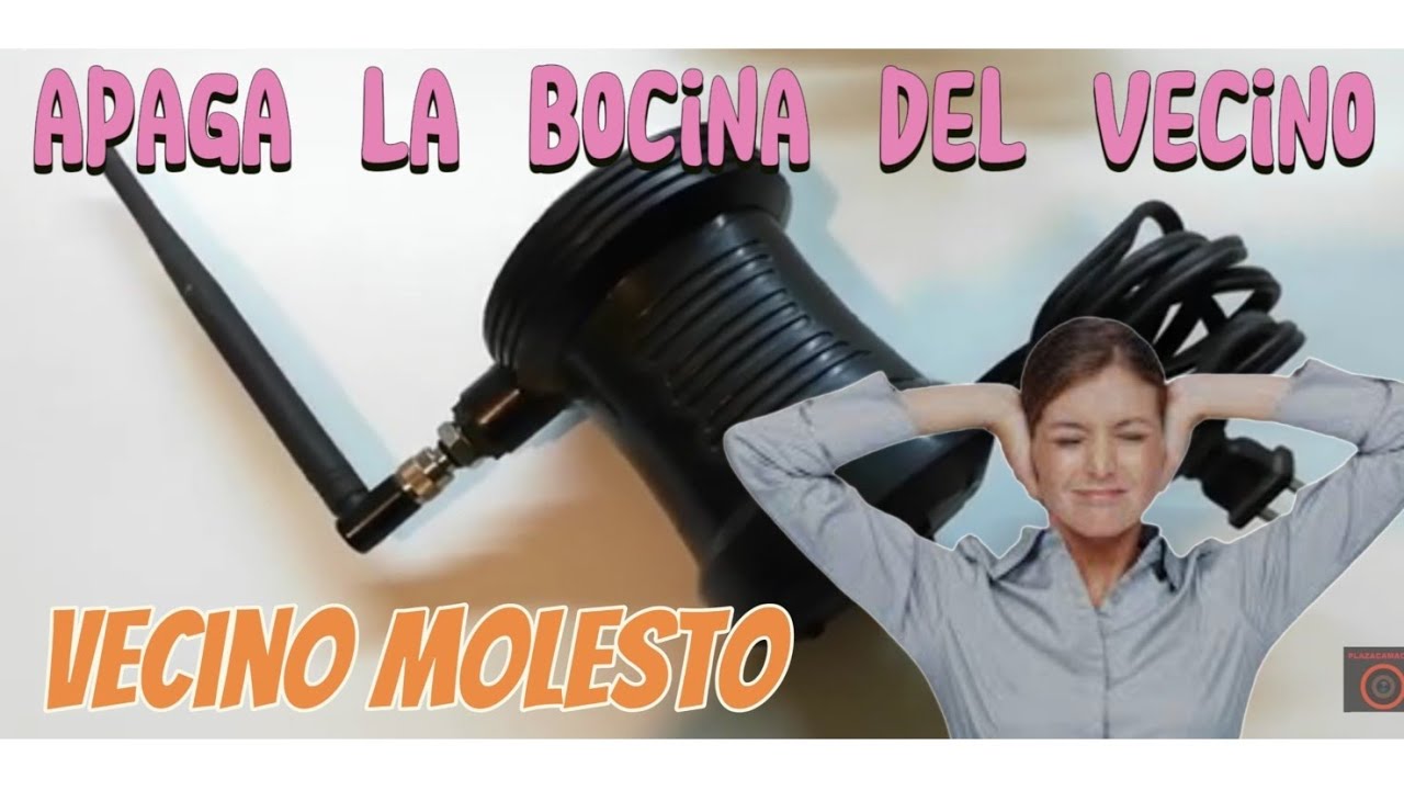 APAGA EL REGUETON DEL VECINO,  Bloqueador de BLUETOOTH.  DESCONECTA BOCINAS..