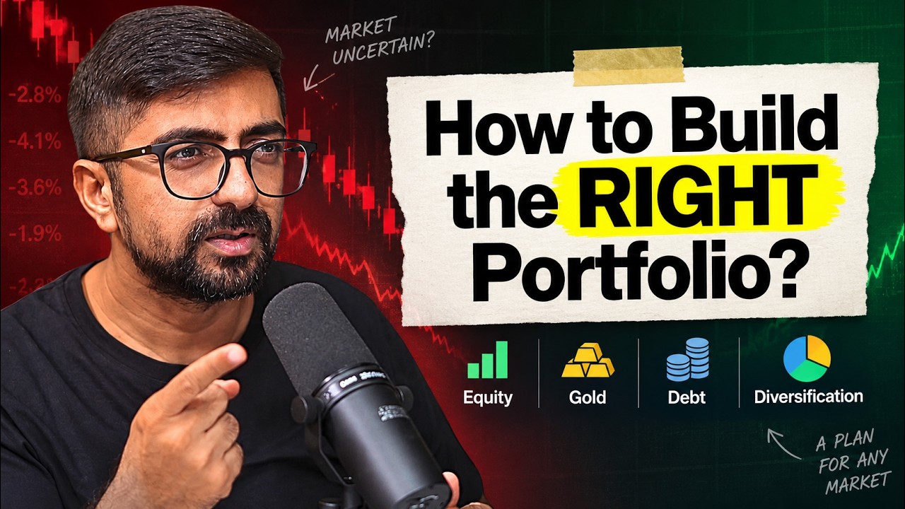 How Much Should You Invest in Equity, Gold & Debt? Right Asset Allocation | Personal Finance Class 4