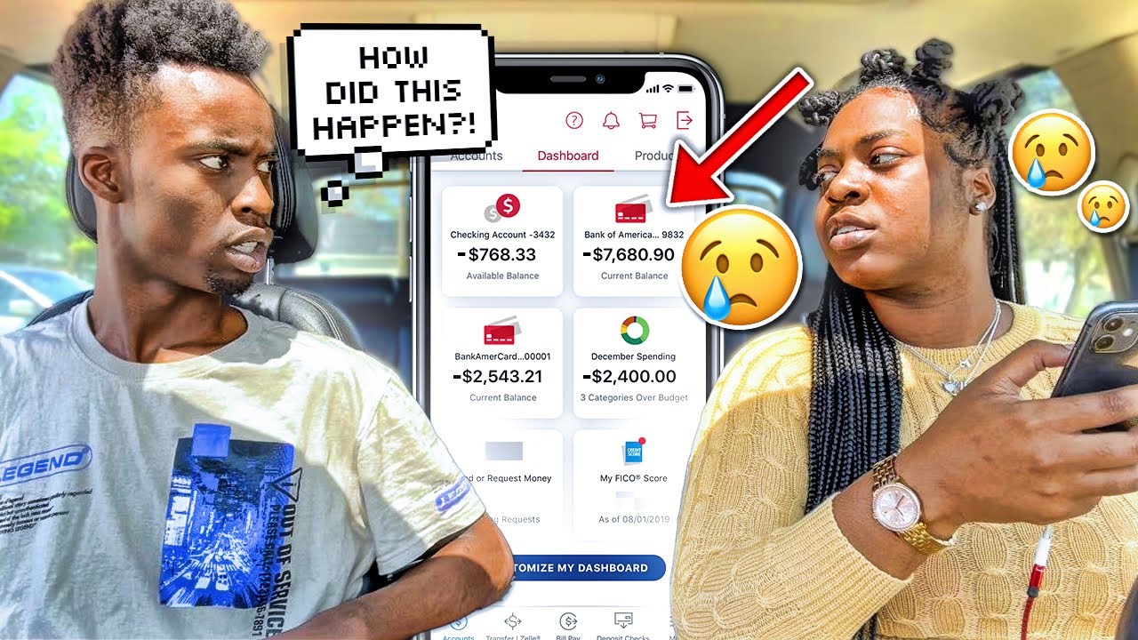 BANK ACCOUNT PRANK ON BROTHER (HILARIOUS)