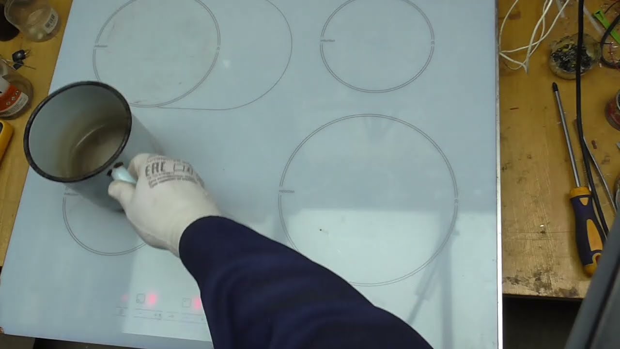 Bosch Индукционная Варочная Панель. Ремонт наугад.