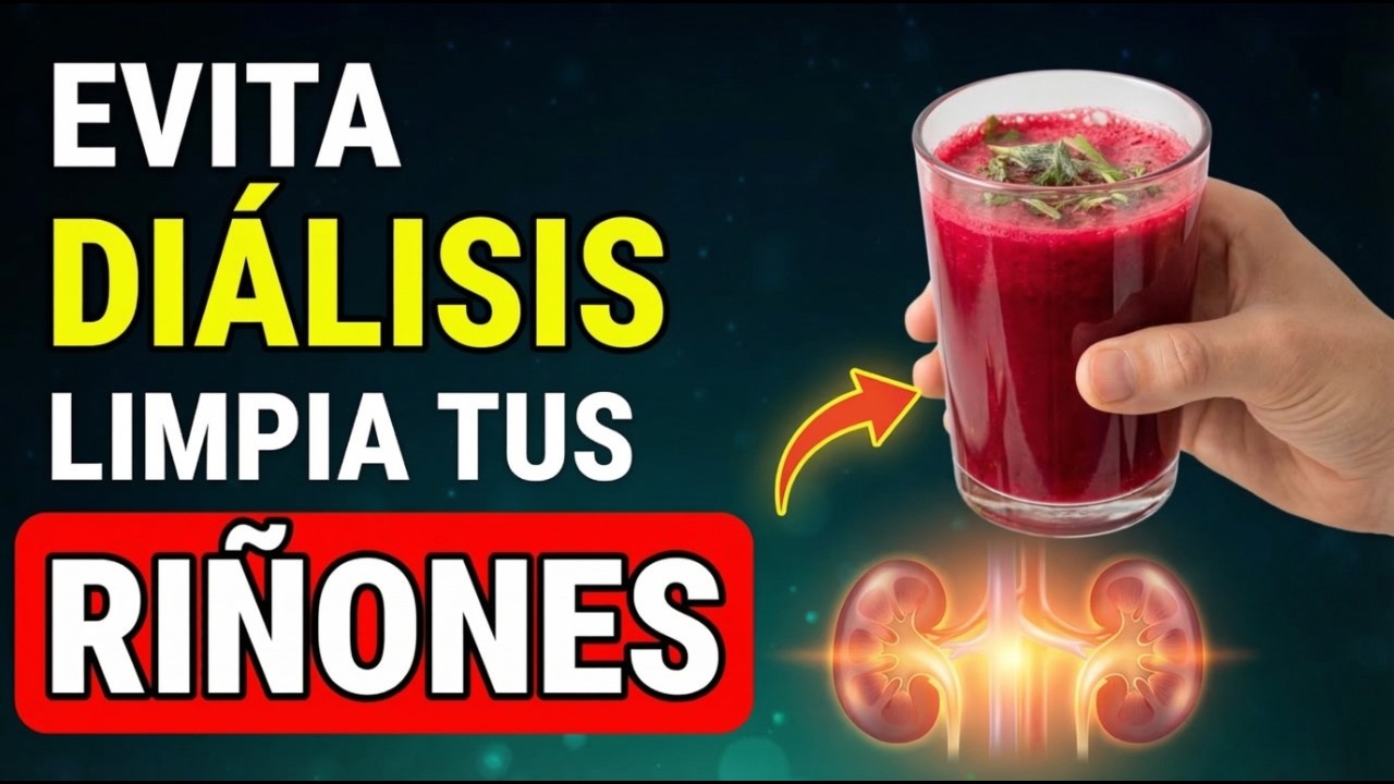 Nefrólogo Revela: 7 Bebidas que LIMPIAN Tus Riñones y Evitan la Diálisis (Científicamente Probado) ✅