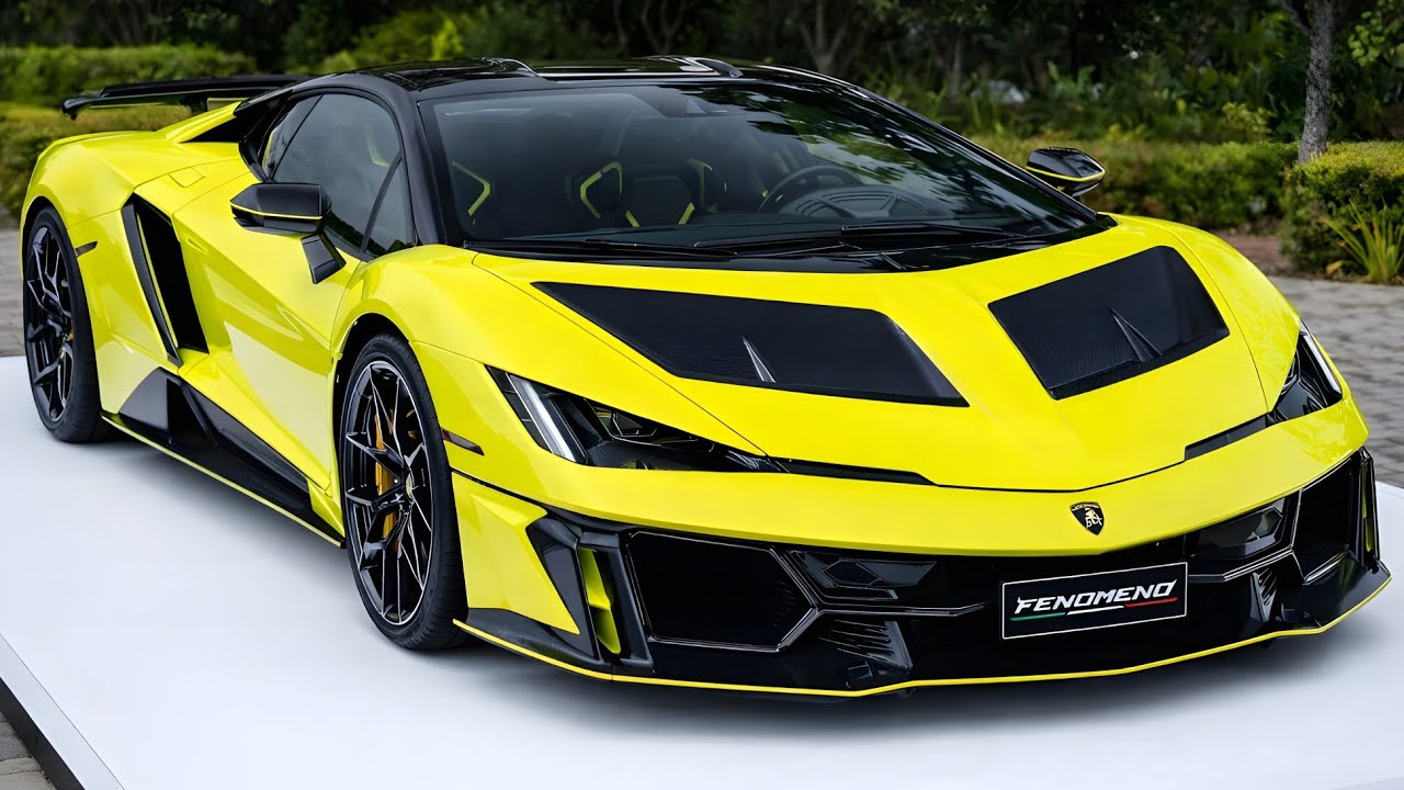2026 Lamborghini Fenomeno REVEALED 😱 The Wildest Lamborghini Ever Built?