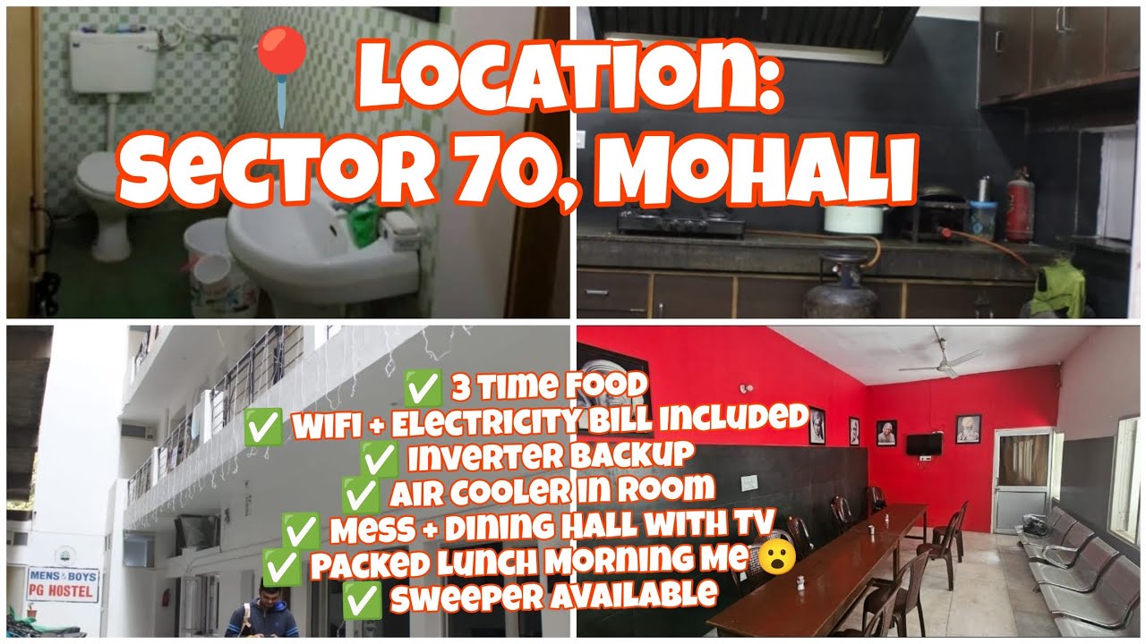 Boy's Men Pg, Sector 70, Mohali Punjab #pg #mohali #cp67 #hostal #studentaccommodation #room 