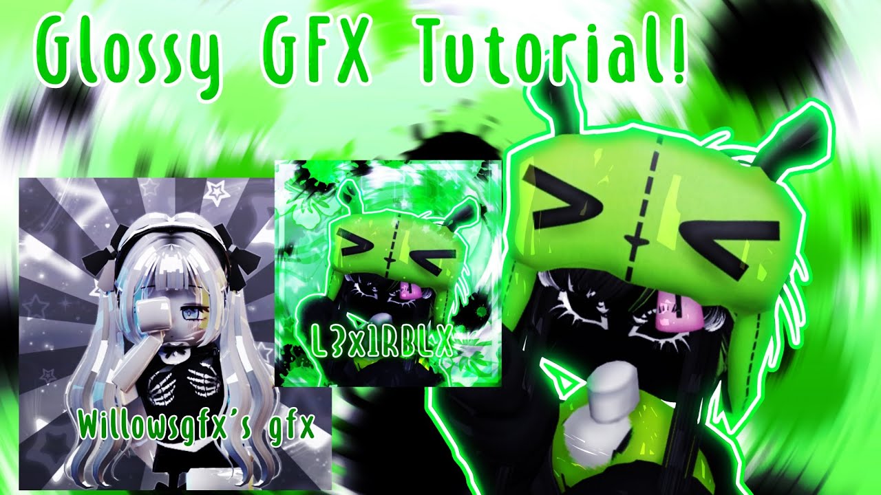 || GLOSSY MOBILE GFX TUTORIAL! || credits: @theamazingsnowdrop || #roblox #gfx