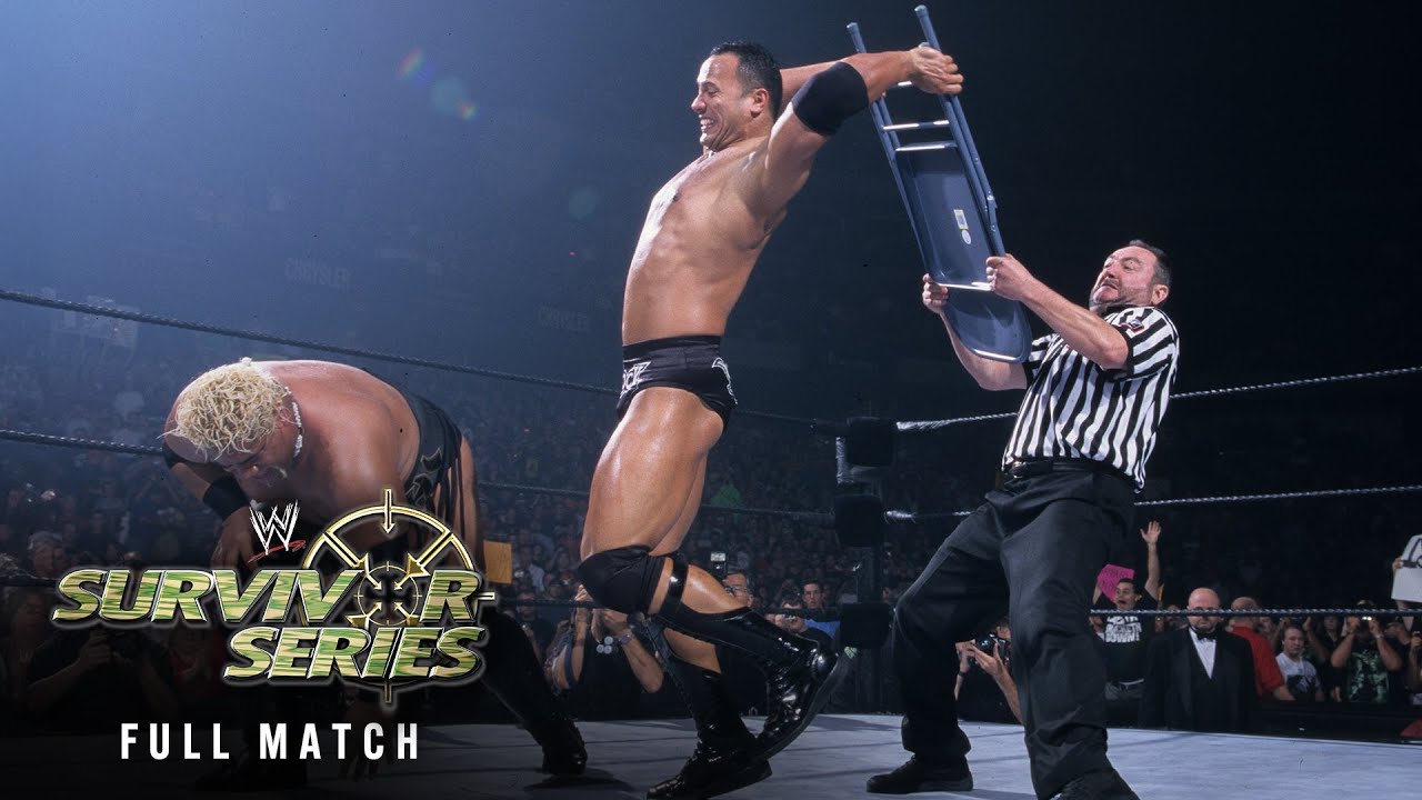 Полный матч: Рок против Рикиши: Survivor Series 2000