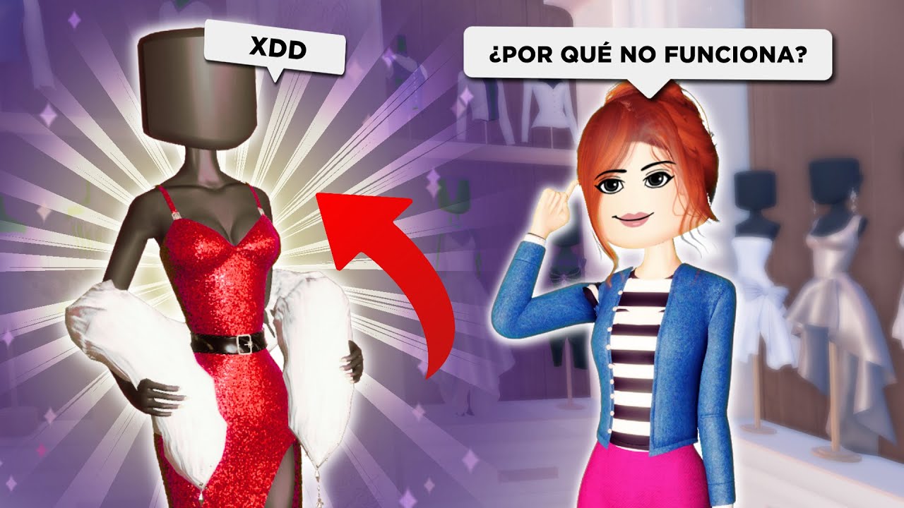 ¿Puedo ENGAÑAR a TODOS siendo un MANIQUÍ? 🧍‍♀️ Dress to Impress