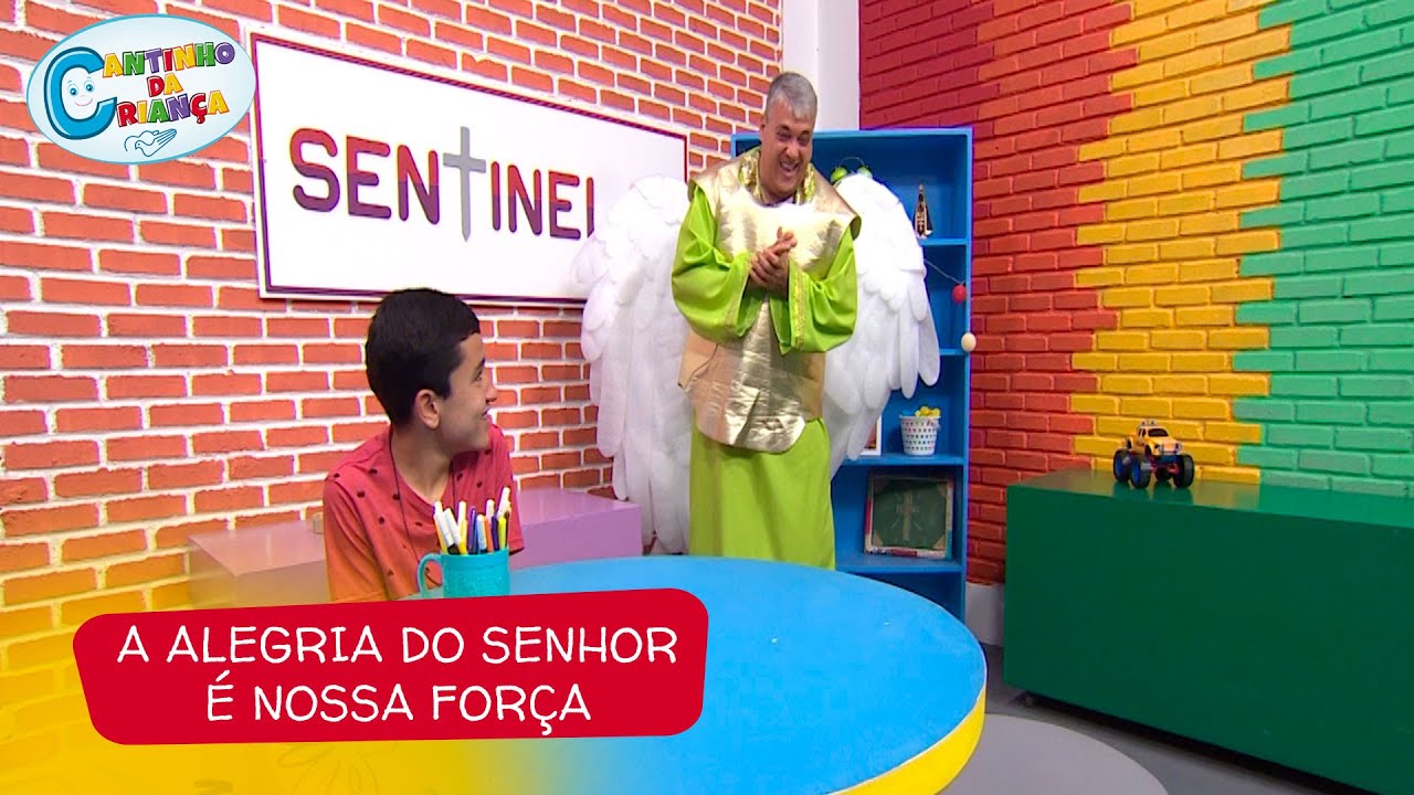 Cantinho da Criança: a alegria do Senhor é nossa força