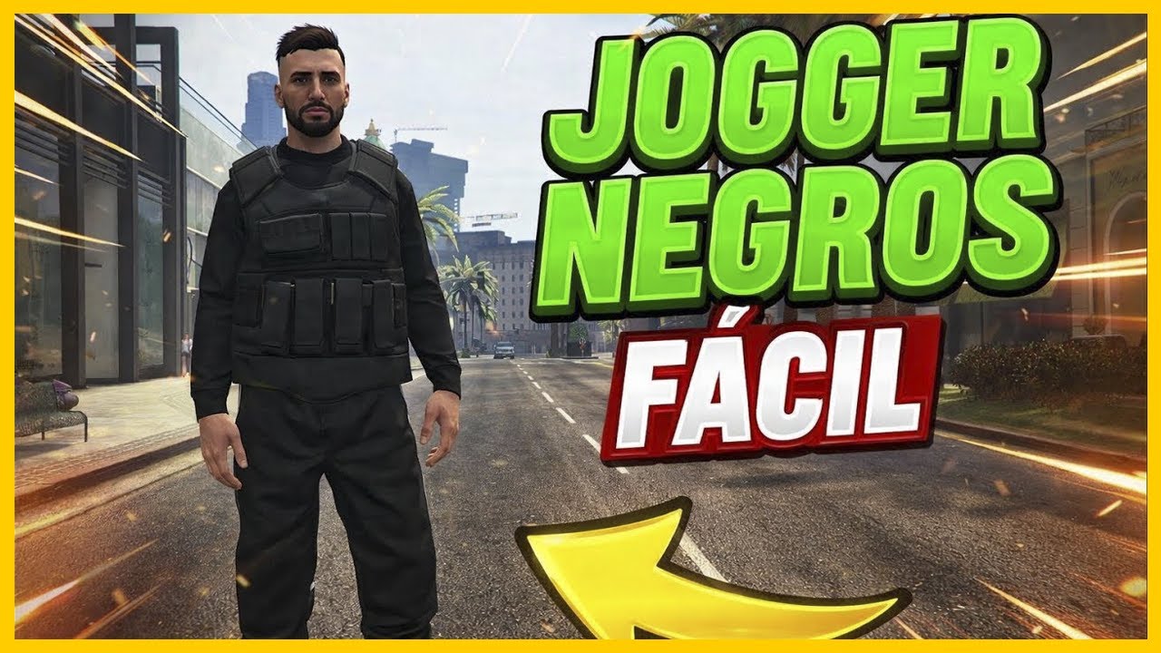 JOGGER NEGROS FÁCIL GTA Online | Método rápido 2026