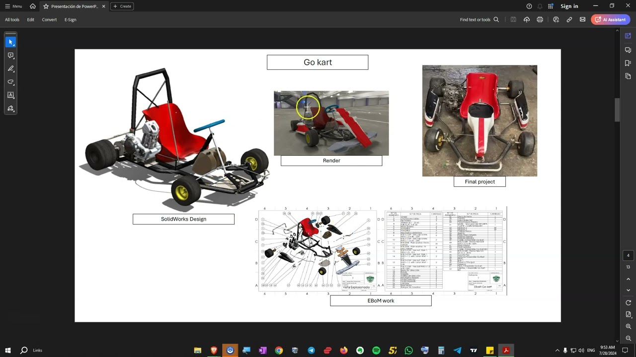 Student Portfolio Review - Mechanical Design Engineer