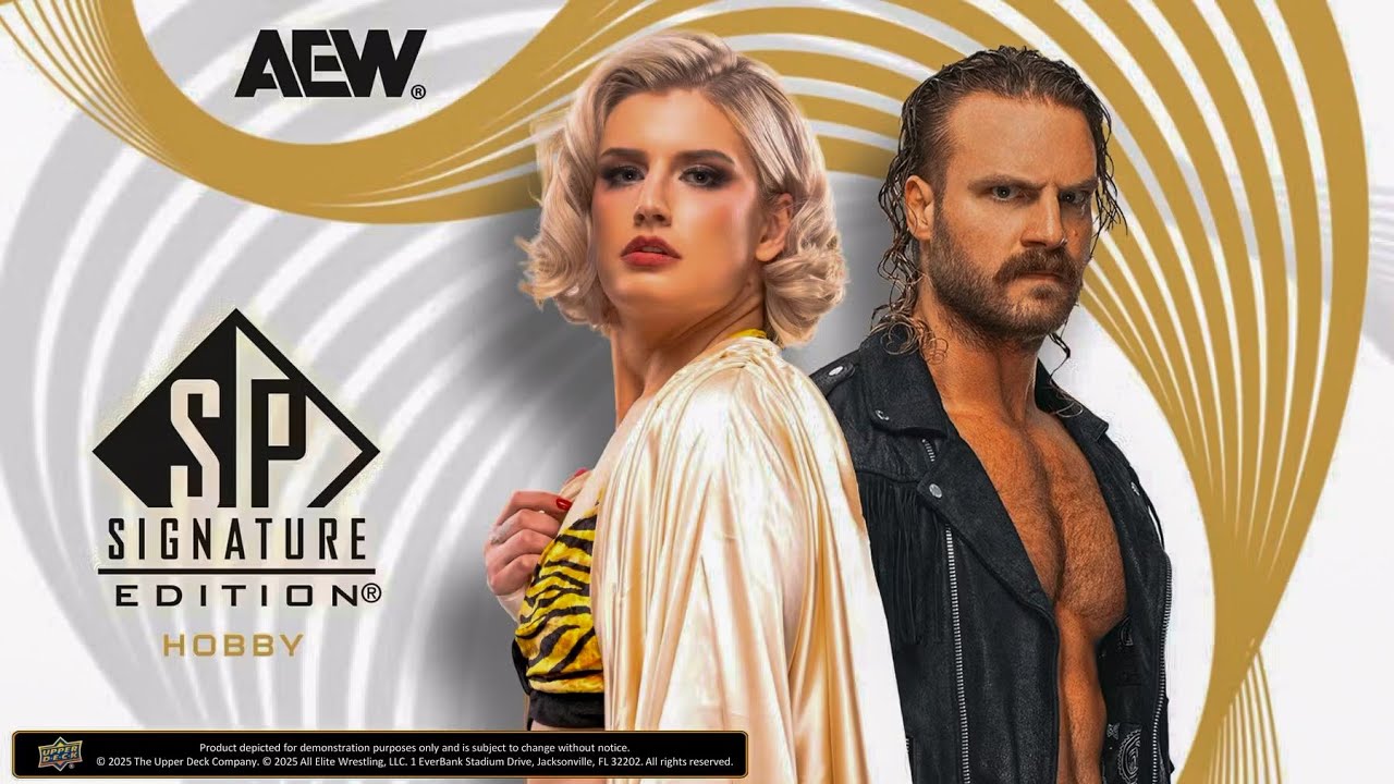 2025 Upper Deck SP Signature Edition AEW Wrestling Hobby Box